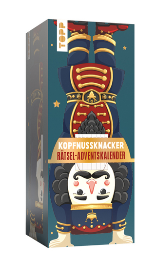 Kopfnussknacker - Rätsel-Adventskalender (blaue Edition - 2026)
