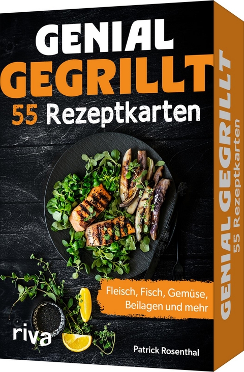 Genial gegrillt – 55 Rezeptkarten - Patrick Rosenthal