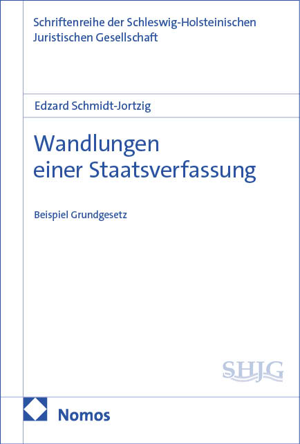 Wandlungen einer Staatsverfassung - Edzard Schmidt-Jortzig
