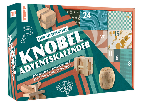 Knobelspiel-Adventskalender 3 - Die besten IQ-Puzzles und Geduldsspiele f&uuml;r 24 Tage
