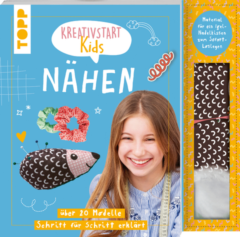 Kreativstart Kids N&auml;hen. Anleitungsbuch und Material - Ina Andresen