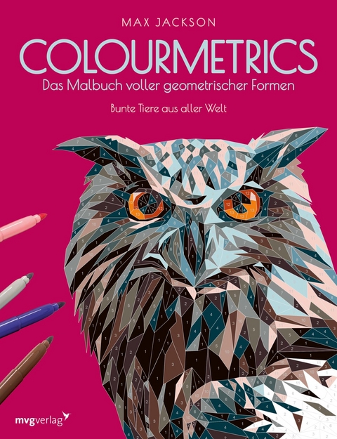 Colourmetrics – Das Malbuch voller geometrischer Formen - Max Jackson