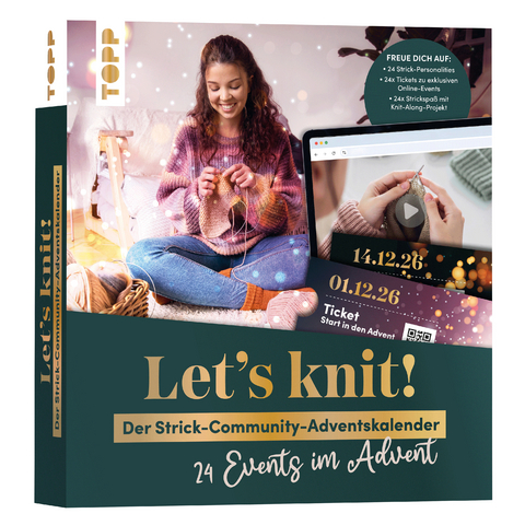 Let's knit! 24 Events im Advent