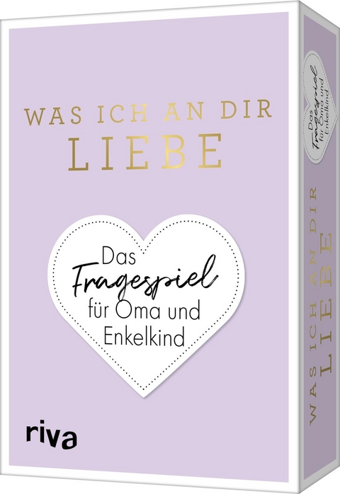 Was ich an dir liebe – Das Fragespiel für Oma und Enkelkind - Alexandra Reinwarth