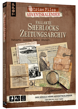 Crime Files - Fallakte: Sherlocks Zeitungsarchiv. Der geniale Krimi-Adventskalender