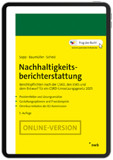 Nachhaltigkeitsberichterstattung - Sopp, Karina; Baumüller, Josef; Scheid, Oliver