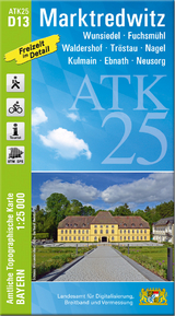 ATK25-D13 Marktredwitz (Amtliche Topographische Karte 1:25000) - 