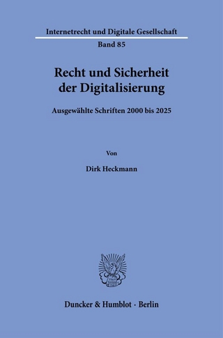 Recht und Sicherheit der Digitalisierung