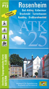 ATK25-P13 Rosenheim (Amtliche Topographische Karte 1:25000) - 