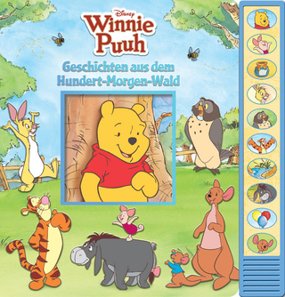 Disney Winnie Puuh - Geschichten aus dem Hundert-Morgen-Wald - Pappbilderbuch zum Vorlesen - Soundbuch mit 10 Geräuschen