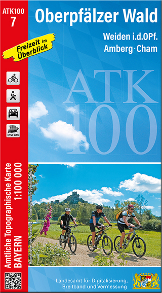 ATK100-7 Oberpfälzer Wald (Amtliche Topographische Karte 1:100000)