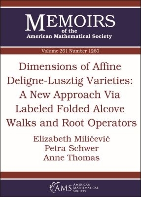 Dimensions of Affine Deligne-Lusztig Varieties: a New Approach Via Labeled Folded Alcove Walks and Root Operators - Elizabeth Milicevic, Petra Schwer, Anne Thomas