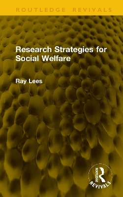 Research Strategies for Social Welfare - Ray Lees