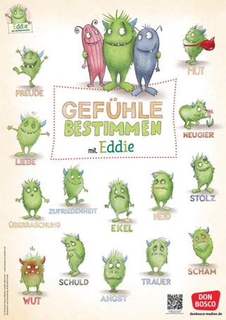 Das große Gefühle-Bestimmungsposter mit Eddie, dem Gefühlemonster