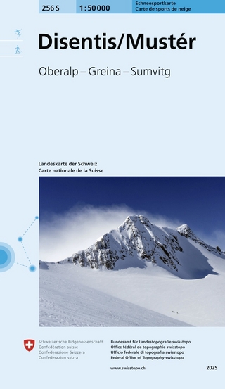256S Disentis / Mustér Schneesportkarte