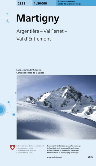 282S Martigny Schneesportkarte