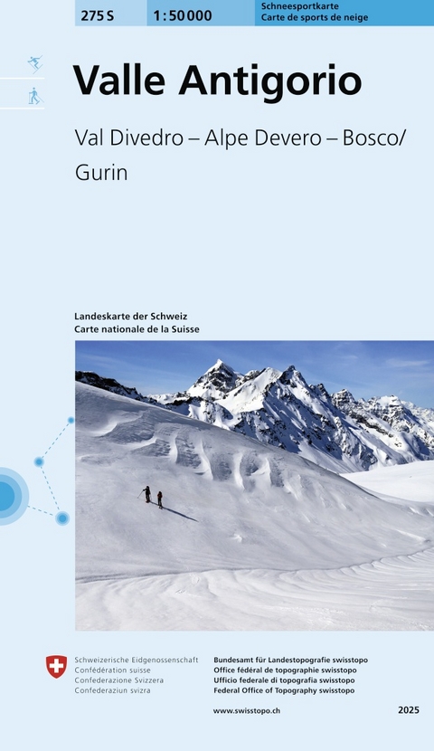 275S Valle Antigorio Schneesportkarte