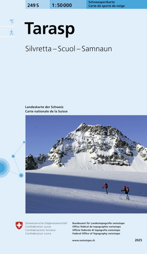 249S Tarasp Schneesportkarte