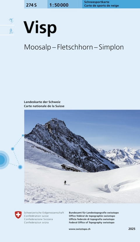 274S Visp Schneesportkarte