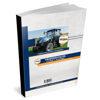 Land- & Baumaschinenmechatroniker (m/w/d) – LF 1 - Fragenkatalog (Buch/Print)