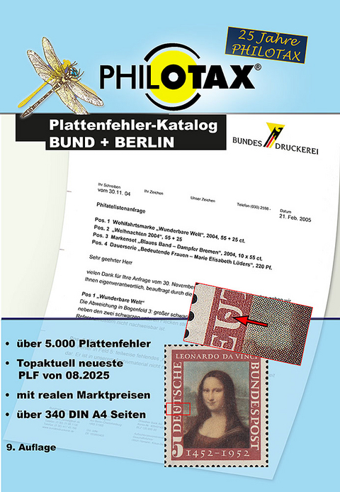 Plattenfehler-Katalog Bund und Berlin 9.Auflage