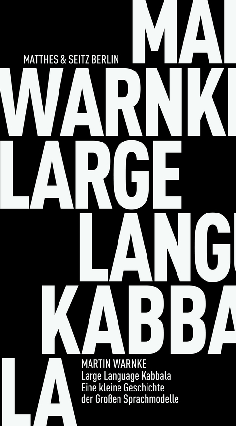 Large Language Kabbala - Martin Warnke