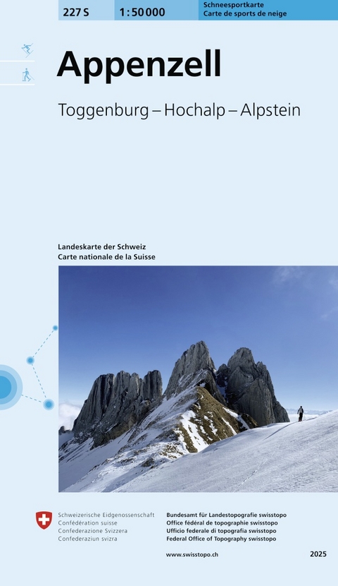 227S Appenzell Schneesportkarte