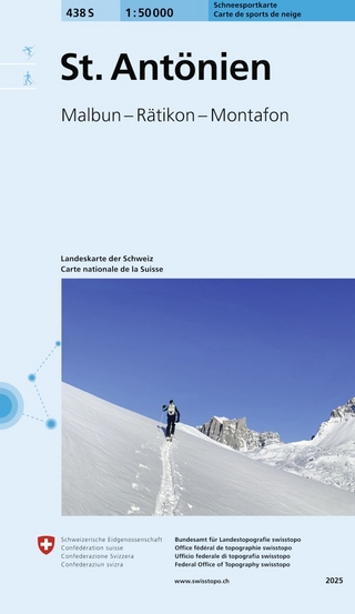 438S St. Antönien Schneesportkarte