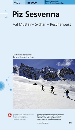 460S Piz Sesvenna Schneesportkarte