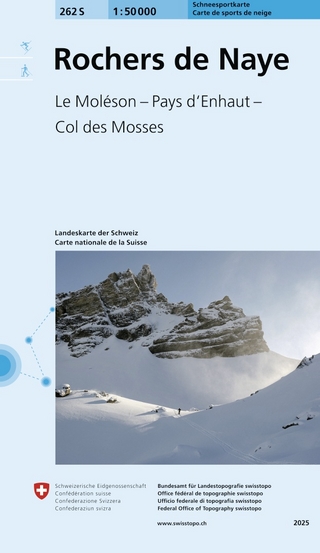 262S Rochers de Naye Schneesportkarte