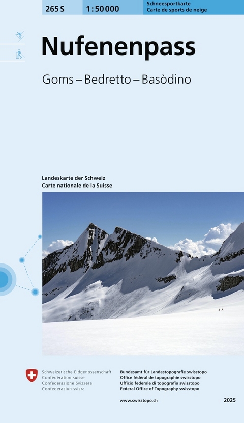 265S Nufenenpass Schneesportkarte