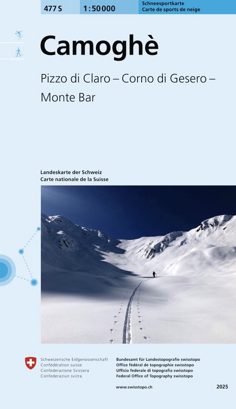 477S Camoghè Schneesportkarte