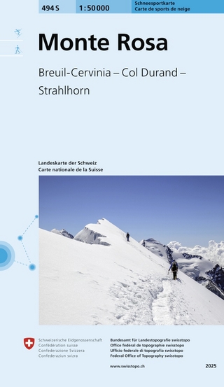 494S Monte Rosa Schneesportkarte
