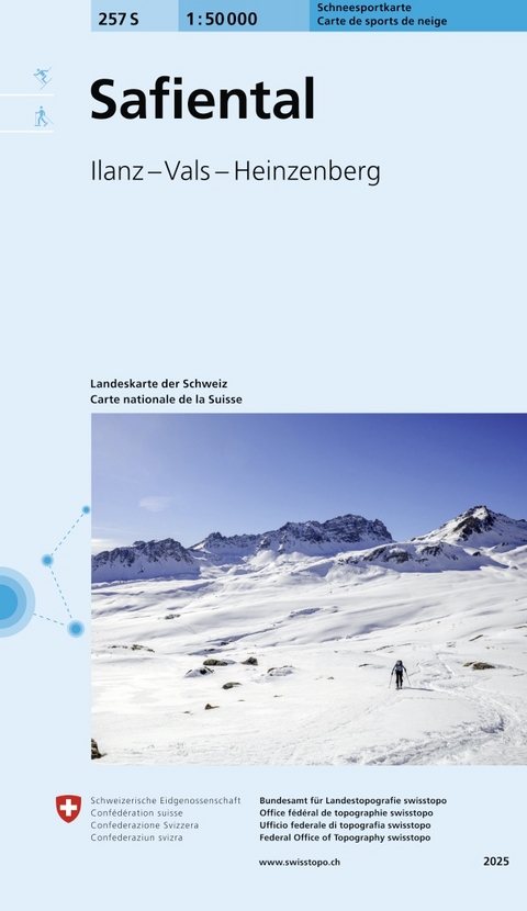 257S Safiental Schneesportkarte