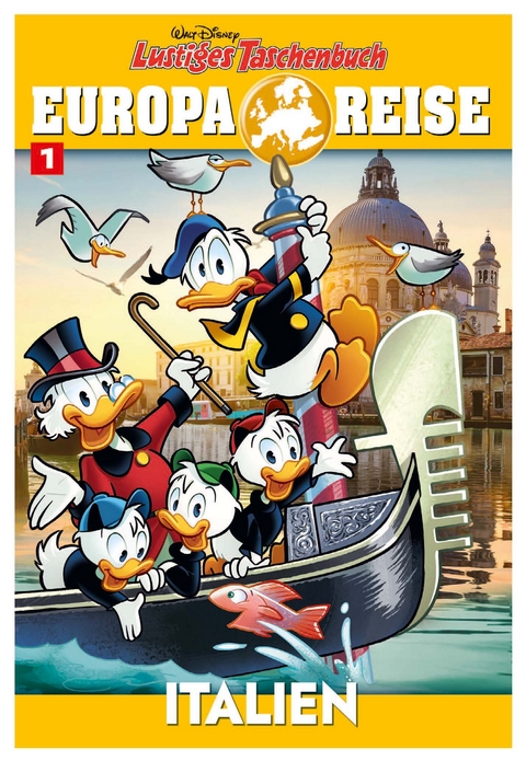 Lustiges Taschenbuch Europareise 01 -  DISNEY
