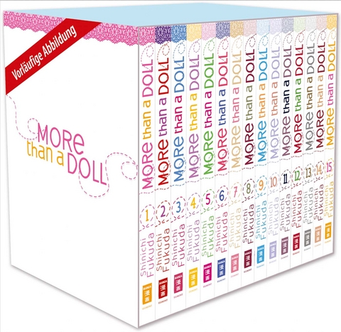 More than a Doll Schuber mit Band 1-15 - Shinichi Fukuda