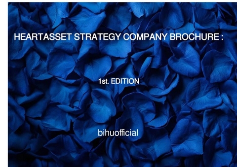 HEARTASSET STRATEGY COMPANY BROCHURE : 1st. EDITION - H.E. Prof Emilie Rosenberg, H.E. Dr Simon Rosenberg