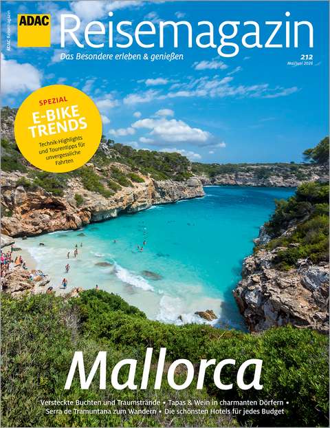 ADAC Reisemagazin mit Titelthema Mallorca