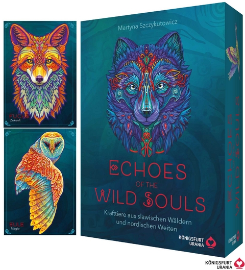 Echoes of the Wild Souls - Krafttiere aus den slawischen W&auml;ldern und nordischen Weiten (Orakelkarten - Krafttierkarten) - Martyna Szczykutowicz