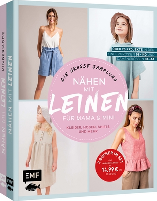 Nähen mit Leinen für Mama und Mini – die große Sammlung mit über 25 Projekten