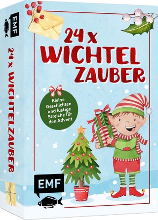 Adventskalender-Kartenset: 24 x Wichtelzauber