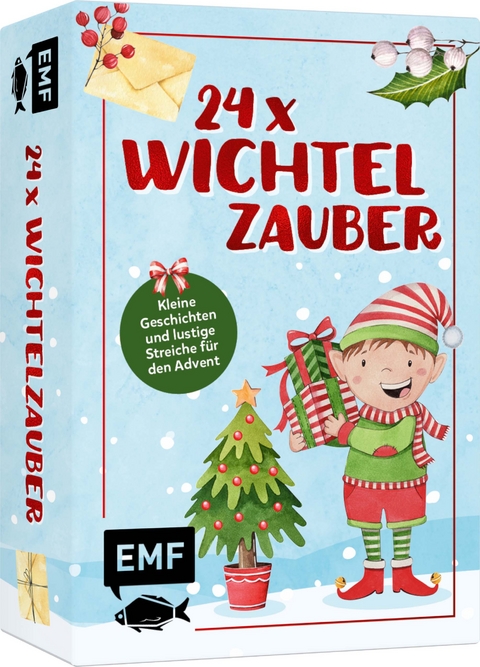 Adventskalender-Kartenset: 24 x Wichtelzauber - Nicola Berger