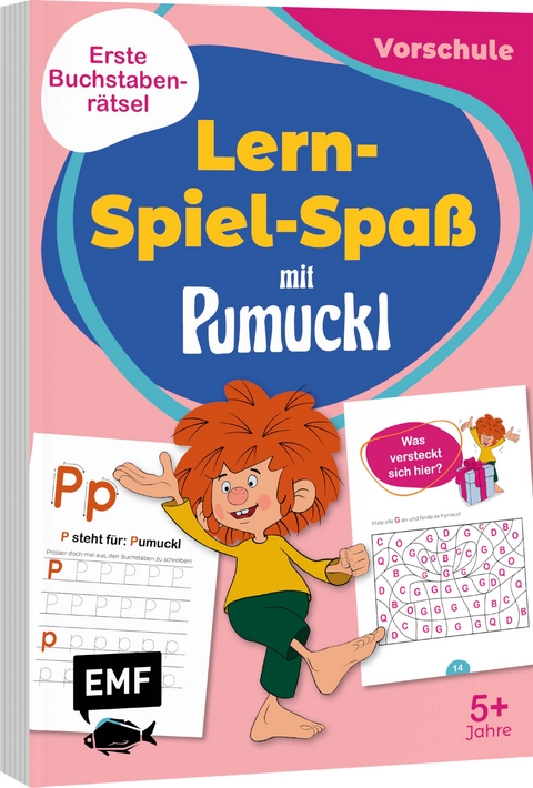 Lern-Spiel-Spa&szlig; mit Pumuckl - Mein Vorschulblock: Erste Buchstaben
