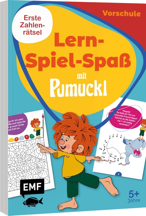 Lern-Spiel-Spa&szlig; mit Pumuckl - Mein Vorschulblock: Erste Zahlen