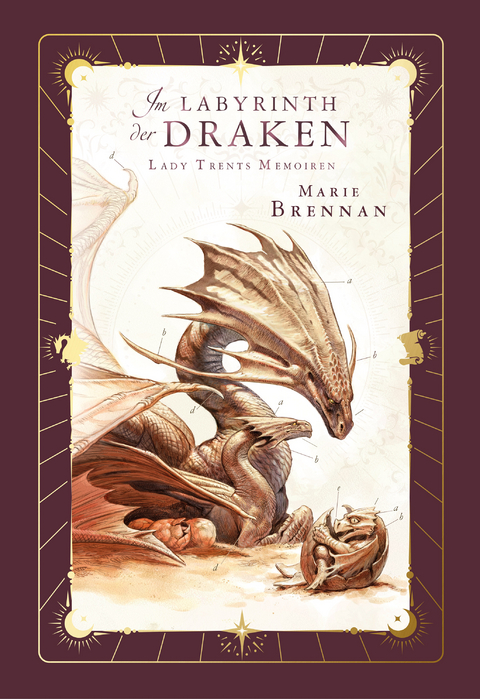 Lady Trents Memoiren 4: Im Labyrinth der Draken | mit gestaltetem Farbschnitt - Marie Brennan