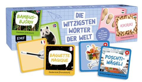 Memo-Spiel: Die witzigsten W&ouml;rter der Welt