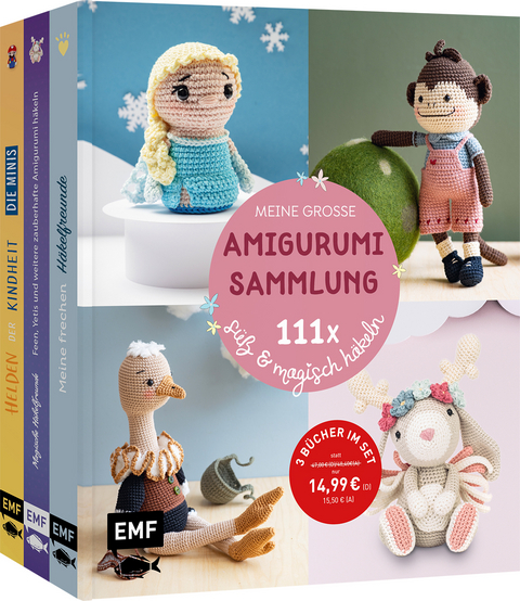 Meine gro&szlig;e Amigurumi-Sammlung &ndash; 111x s&uuml;&szlig; & magisch h&auml;keln - Khuc Cay,  Amigurumipatterns.net, Alexandra Schwarz