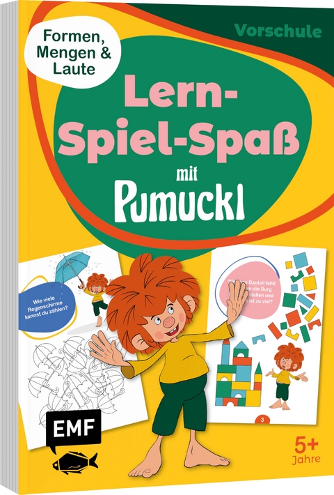 Lern-Spiel-Spa&szlig; mit Pumuckl - Mein Vorschulblock: Formen, Mengen und Laute