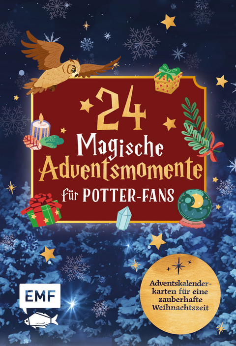 Adventskalender-Kartenset: 24 magische Momente f&uuml;r Harry Potter-Fans - 