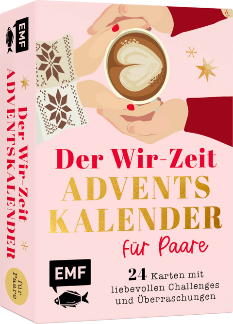 Adventskalender-Kartenset: 24 x Wir-Zeit f&uuml;r Paare - 